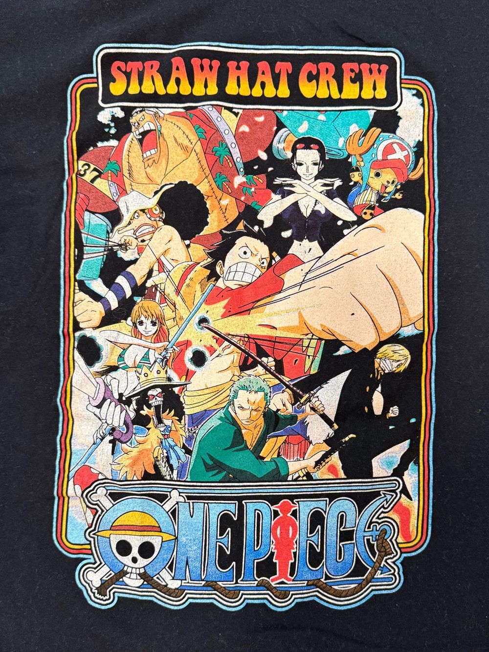 Onepiece Straw Hat Crew Graphic Tee 3XL